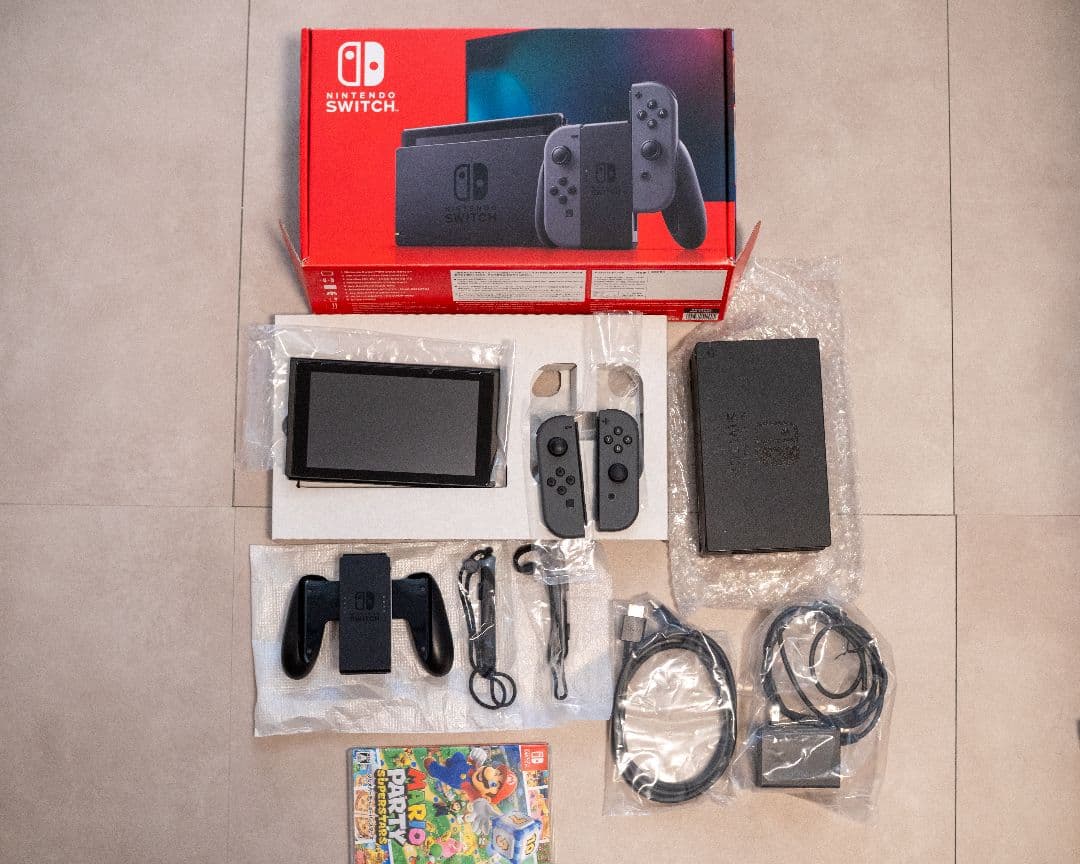 Nintendo Switch 本体 ソフト付 microSD128GB