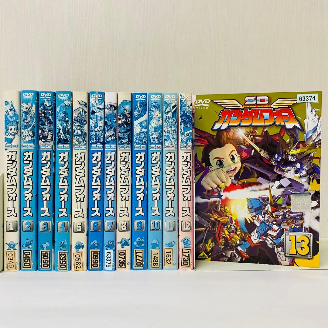 SDガンダムフォース　DVD全巻セット　全13巻　機動戦士ガンダム