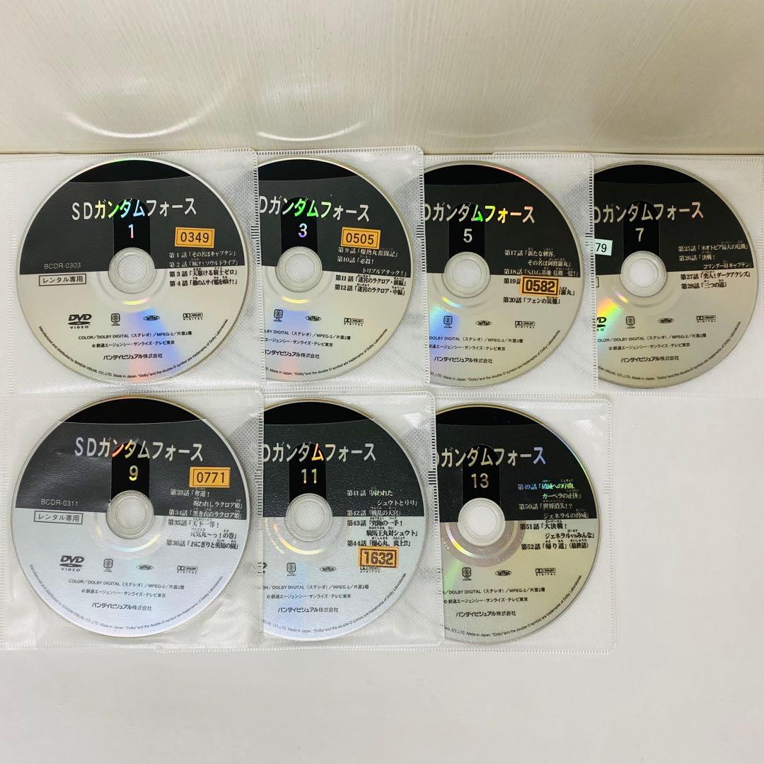 SDガンダムフォース　DVD全巻セット　全13巻　機動戦士ガンダム