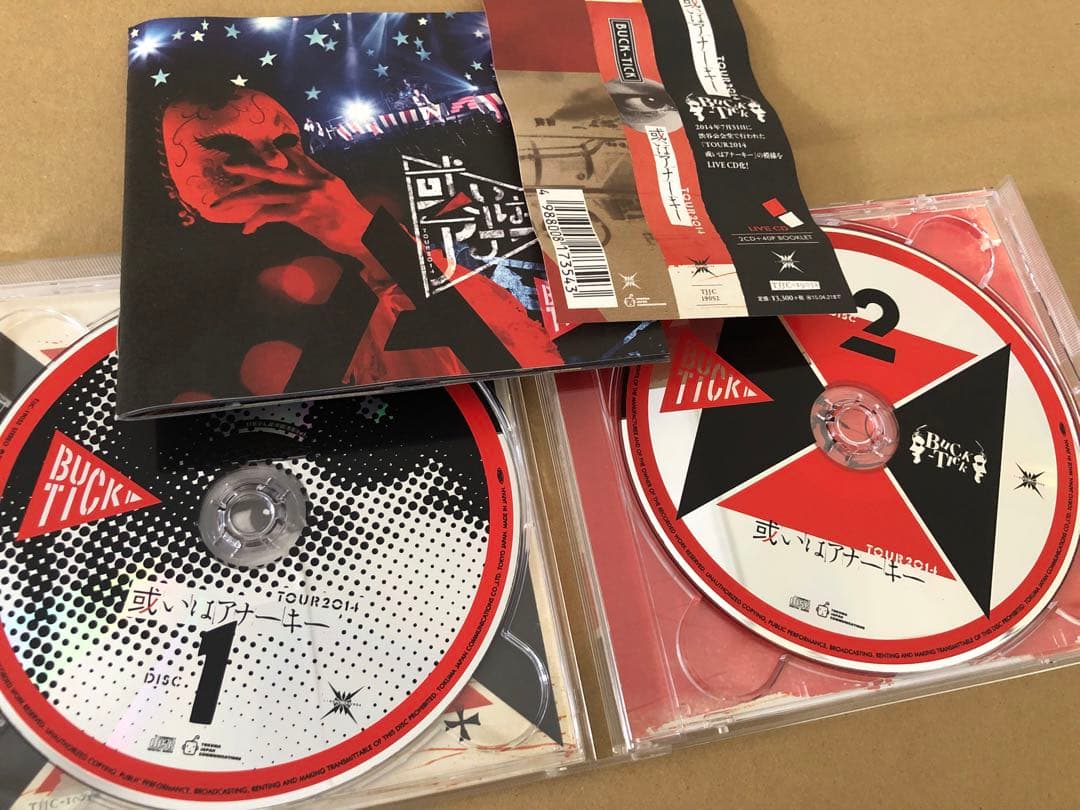 BUCK-TICK TOUR 2014 或いはアナーキー 2CD