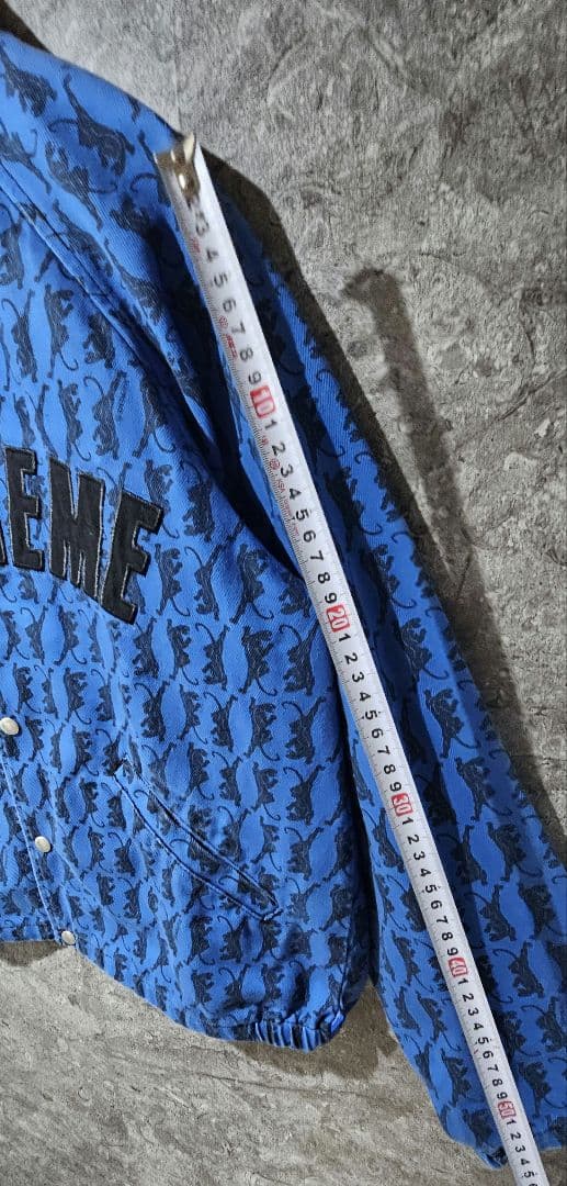 ✨極美品✨ Supreme Snap Front Twill Jacket ロゴ
