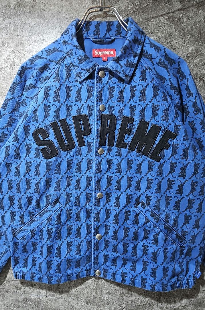 ✨極美品✨ Supreme Snap Front Twill Jacket ロゴ