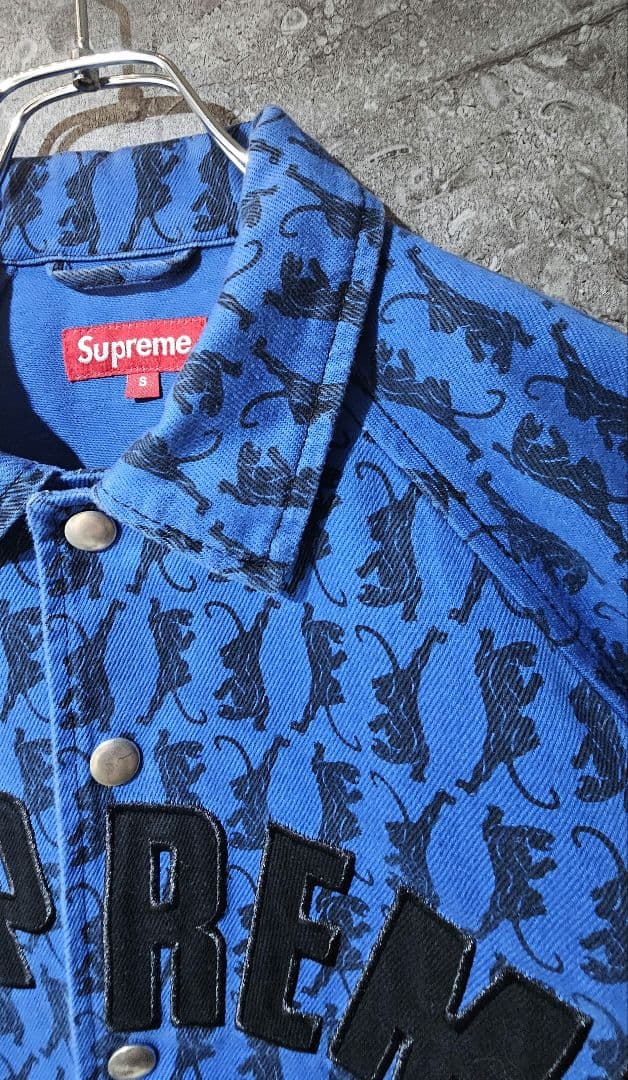 ✨極美品✨ Supreme Snap Front Twill Jacket ロゴ