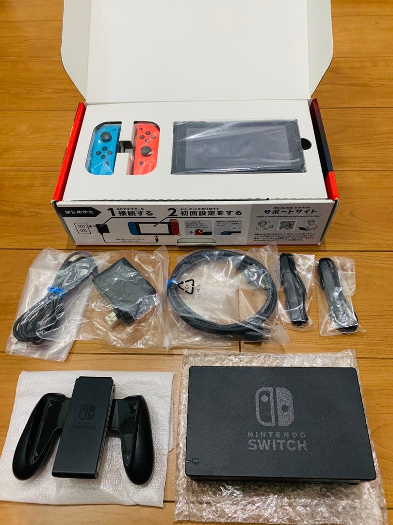 Switch本体　付属品完備品　動作確認済み初期化
