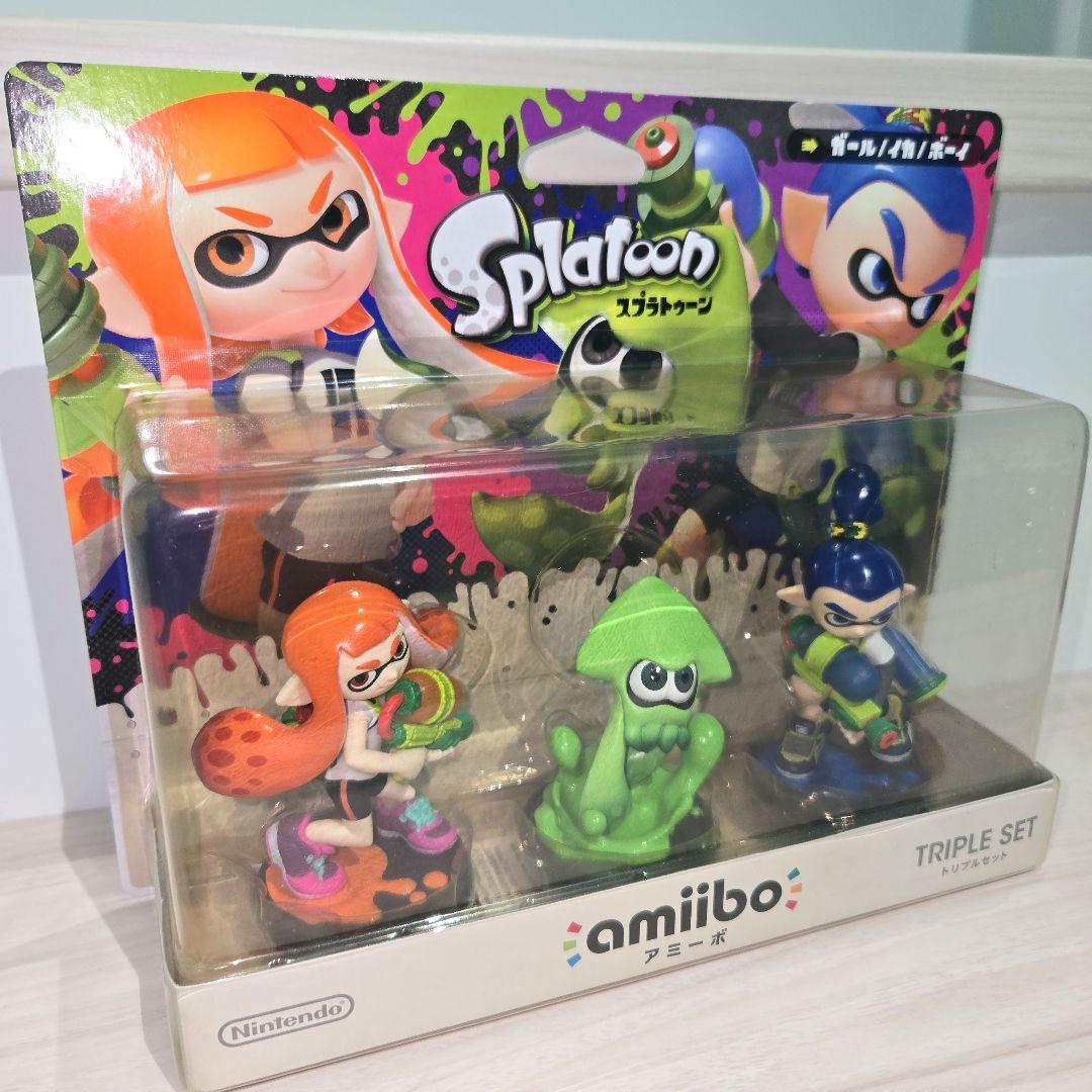 amiibo ガール イカ ボーイ splatoon