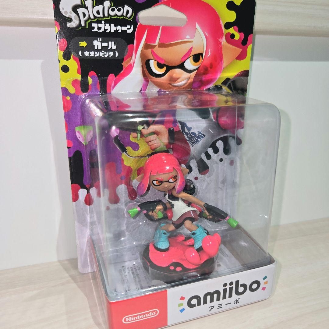 amiibo ガール イカ ボーイ splatoon