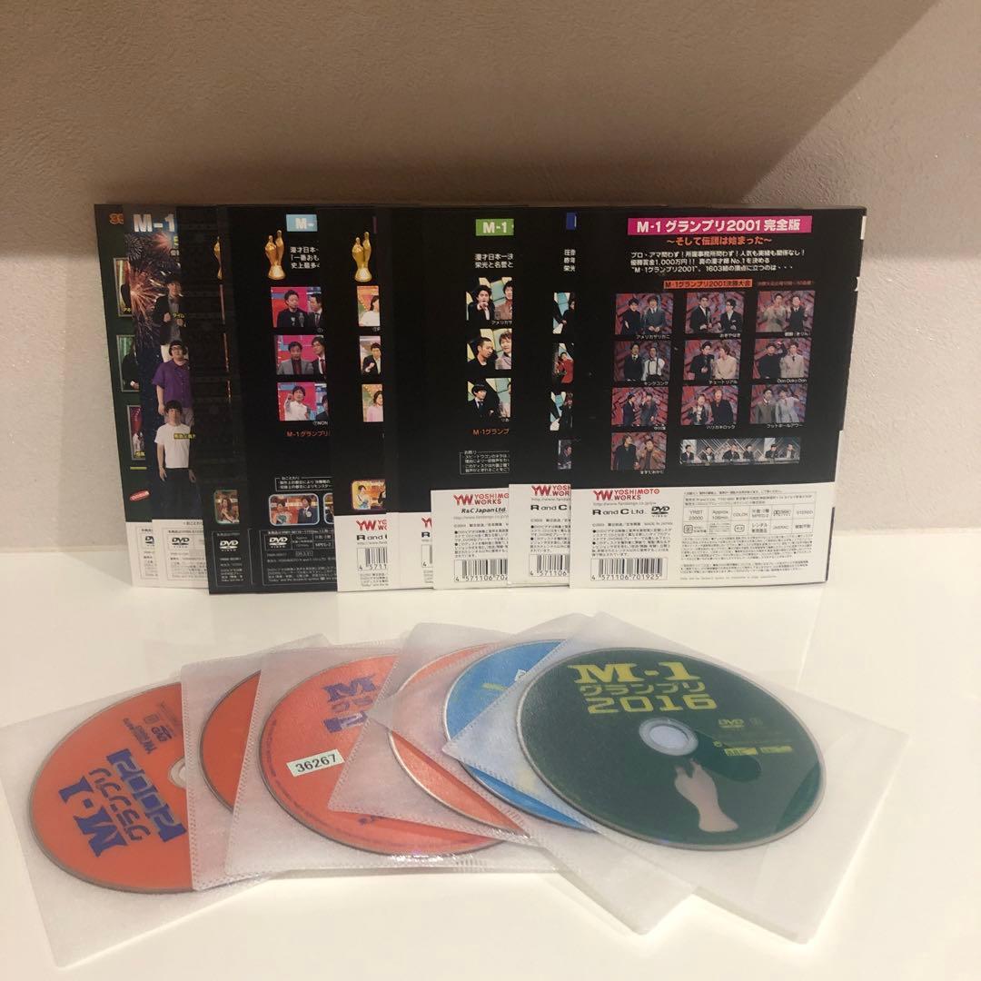 DVD m-1グランプリ　11枚セット　2001年から2016年