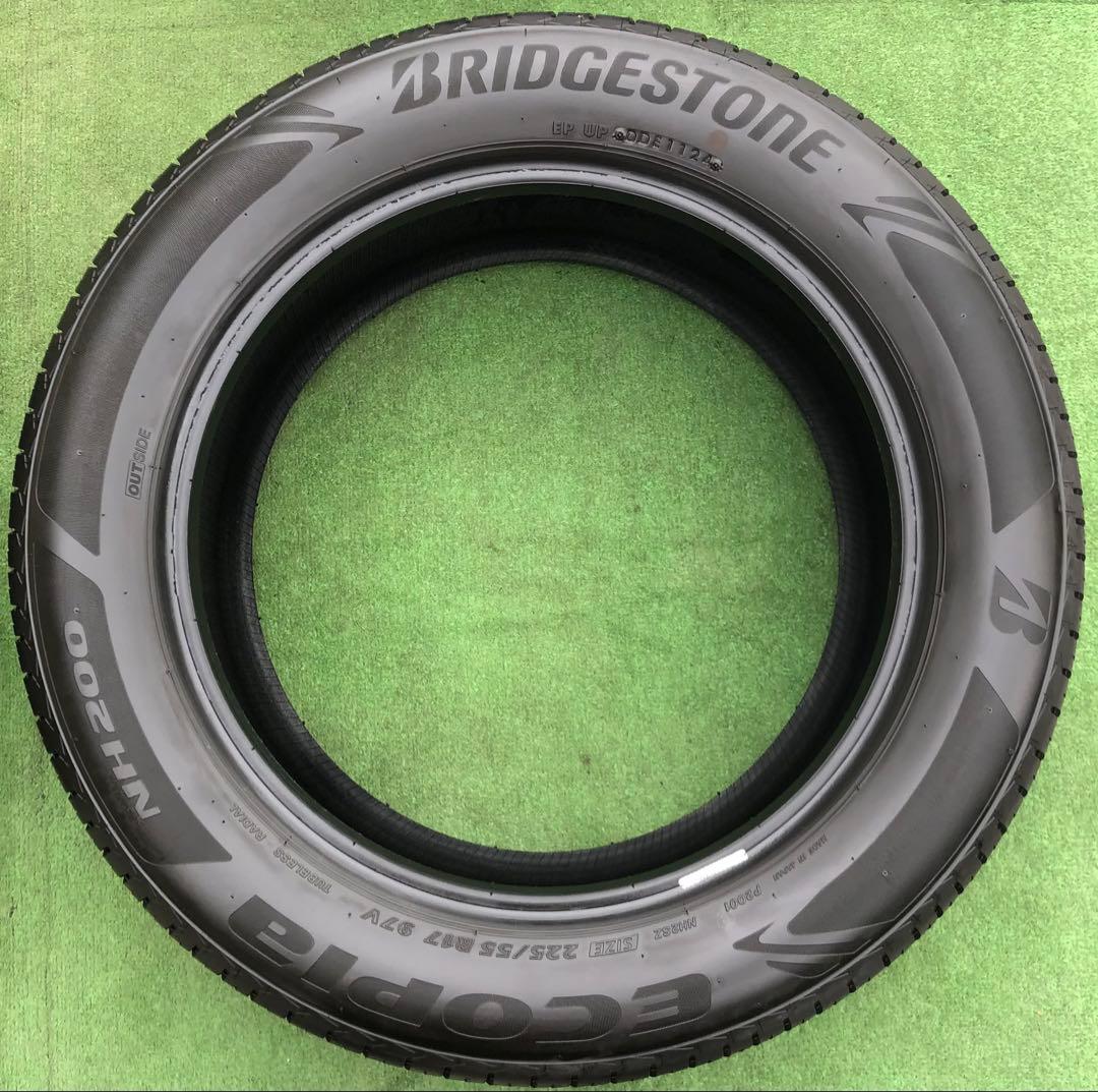 225/55R17 BRIDGESTONE NEWNO ラジアルタイヤ