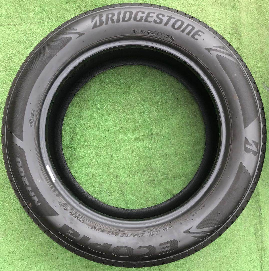 225/55R17 BRIDGESTONE NEWNO ラジアルタイヤ