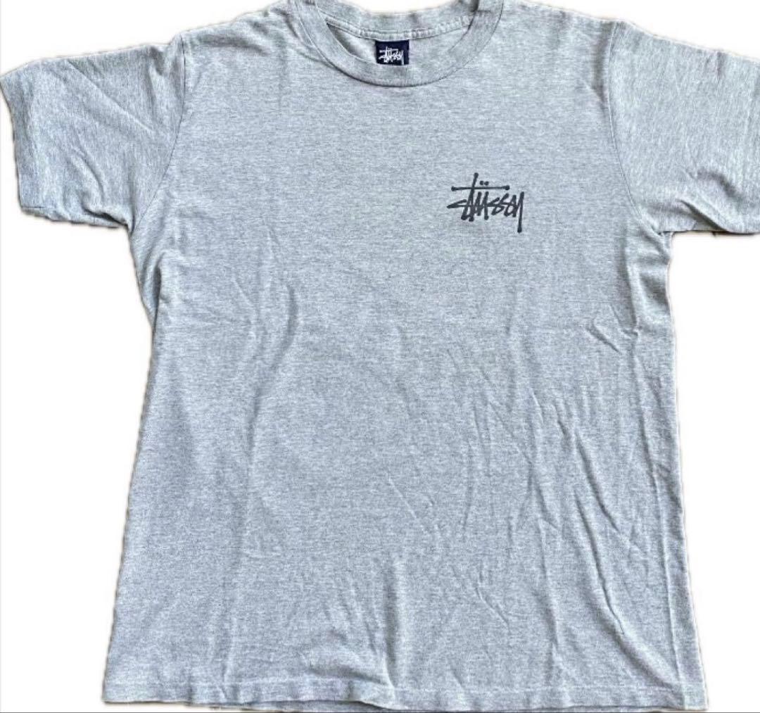 old stussy Tshirt 90s dragon 紺タグ