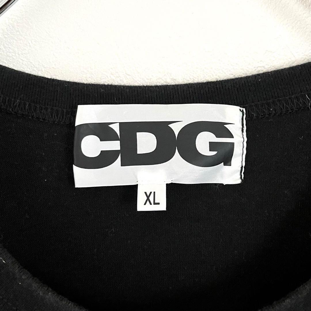 【COMME des GARCONS】 コムデギャルソン ビッグロゴ Tシャツ