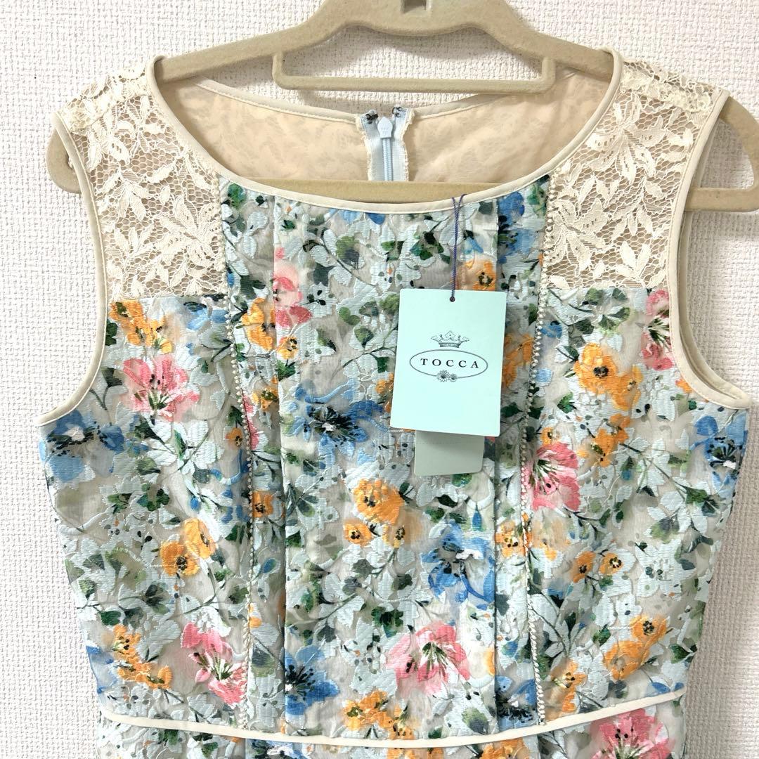 トッカ TOCCA 18SS スターファイヤー 花柄 ワンピース