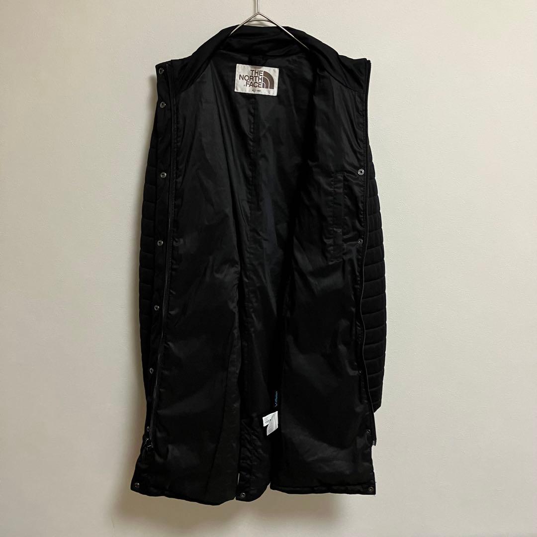【肩ロゴ】THE NORTH FACE インナーダウンコート　中綿ロングダウン