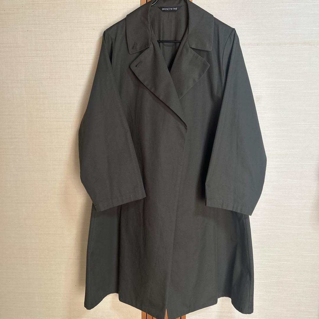 mizuiro ind トレンチライクコート