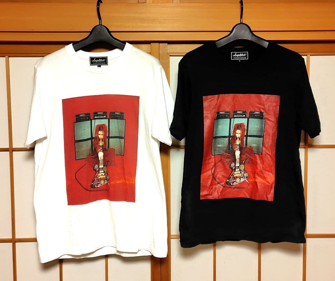 h*た様 Amplifier “hide” TEE design H 黒&白セッ