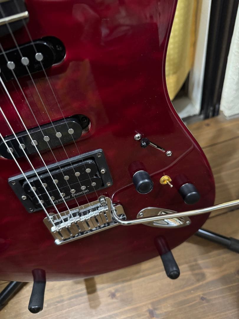 最終。Fender USA American Deluxe Strato QMT