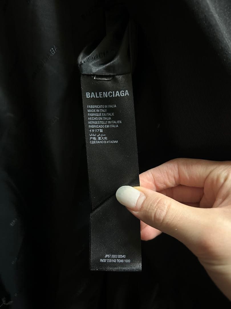 【訳アリ】balenciaga adidas テーラードジャケット