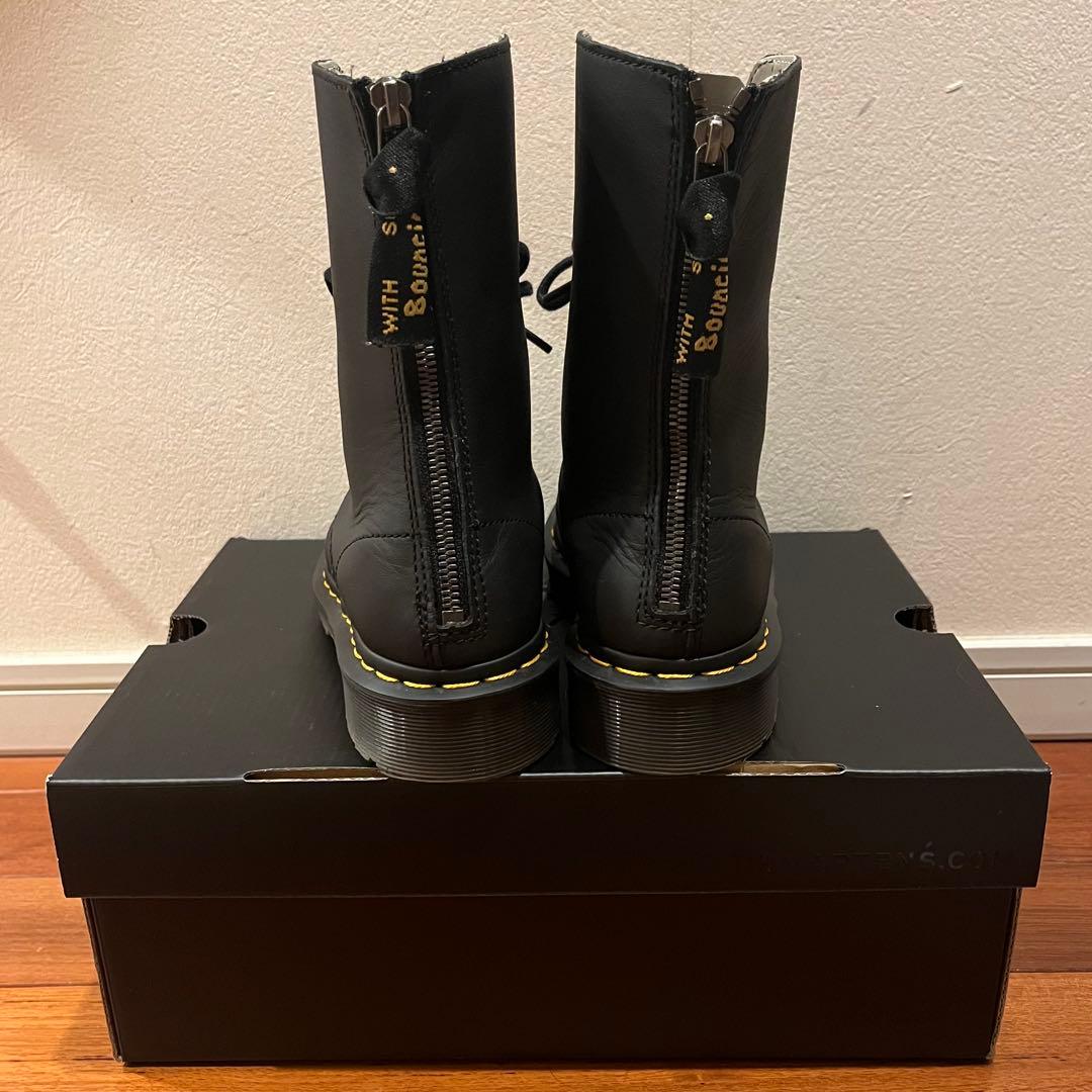 ymmm Y's × Dr.Martens 黒 革ブーツ ヨウジヤマモト