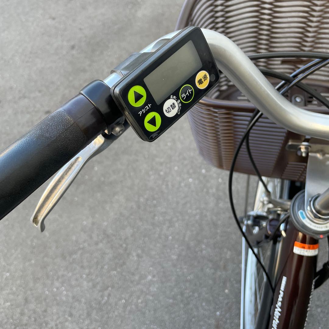 充電器なしヤマハ電動アシスト自転車26インチブラウン