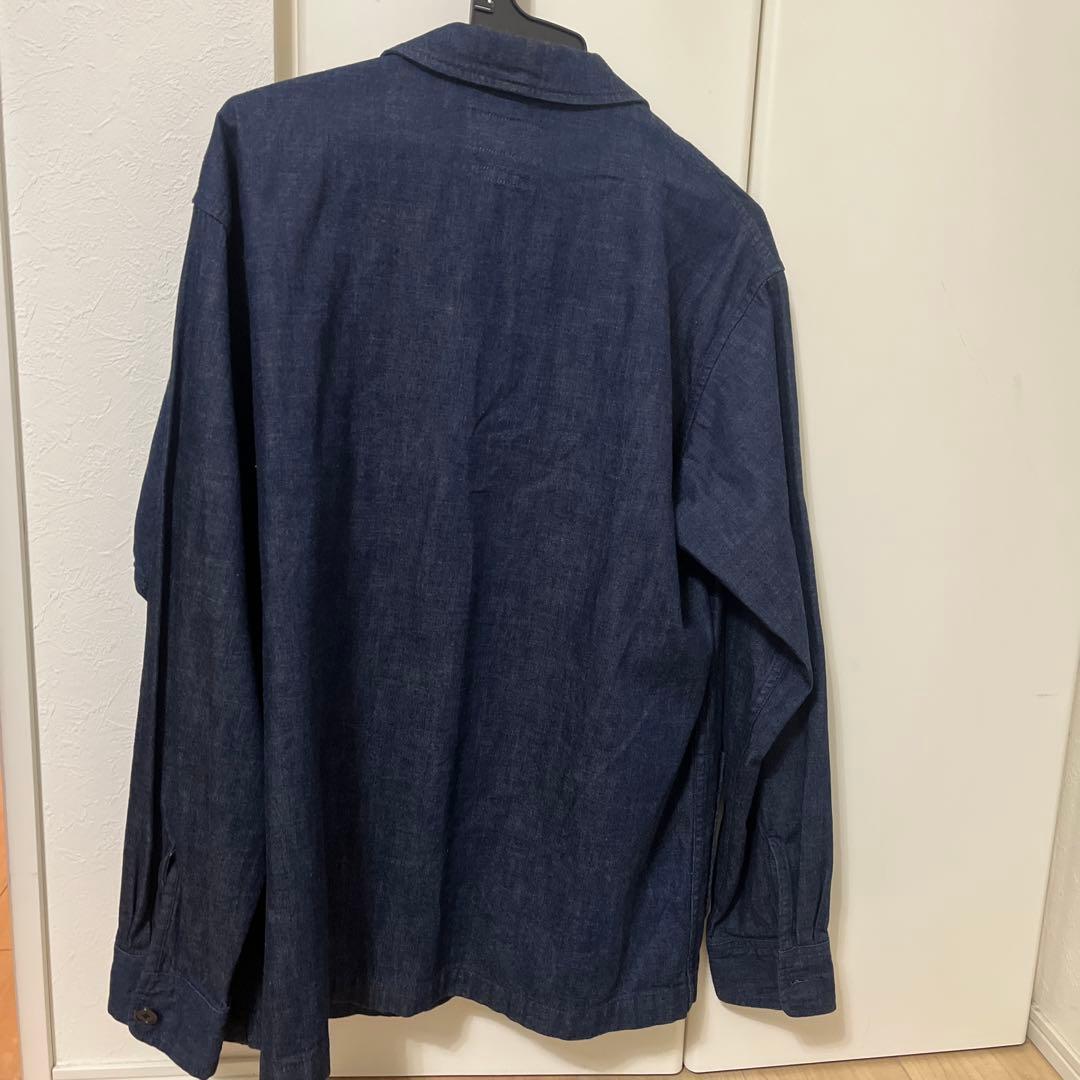 ビームス　beams plus テーラード　ジャケット　デニム　メンズ　M 美品