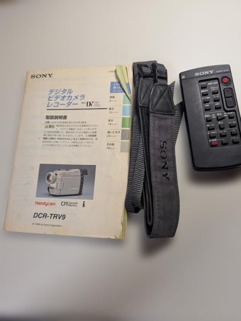SONY DCR-TRV9 ジャンク MiniDV ナイトショット 動作確認済