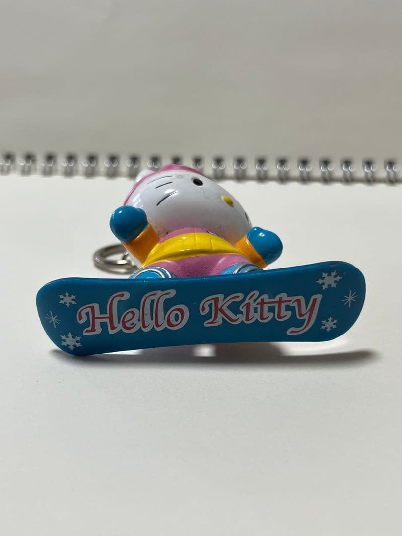ハローキティ キティちゃん　スノーボード キーホルダー　平成レトロ　2000年
