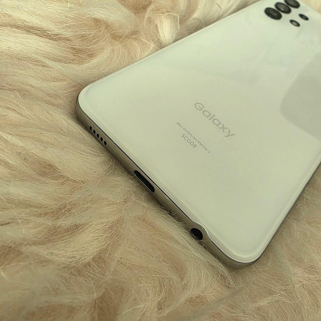 Galaxy a34 スマートフォン 本体 ホワイト scg08
