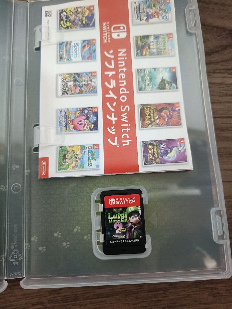 Switch ルイージマンション2 HD　スーパーマリオブラザーズ·ワンダー