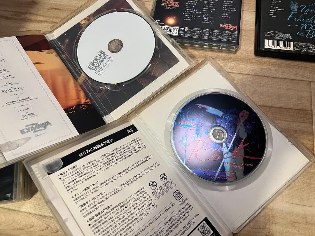 S*A様 DVD 矢沢永吉 LIVE DVD 6タイトル まとめて