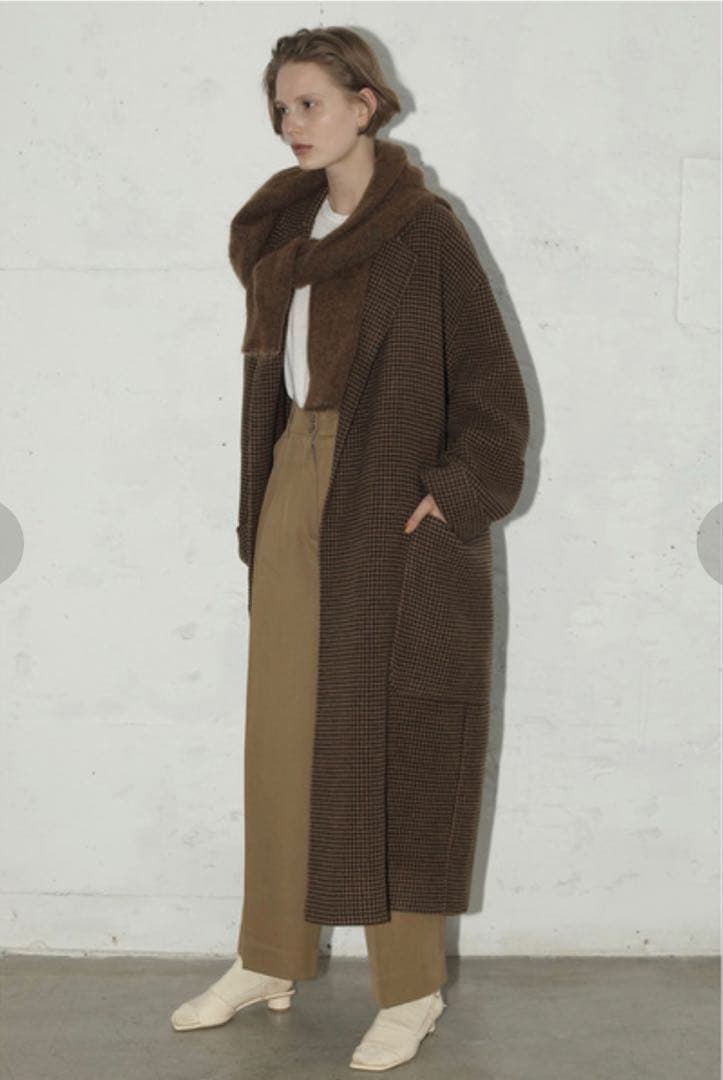 TODAYFUL オーバーチェックコート 36