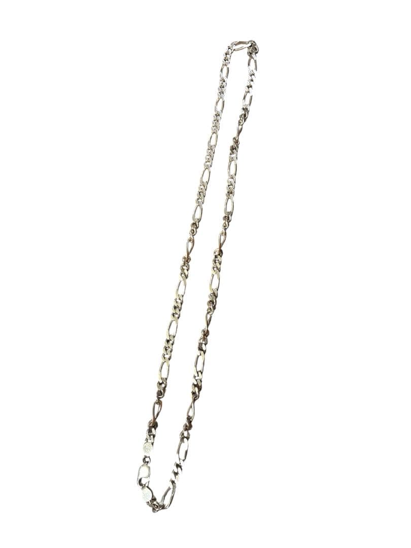 シルバー フィガロチェーン 7mm / 70cm Silver925 刻印あり