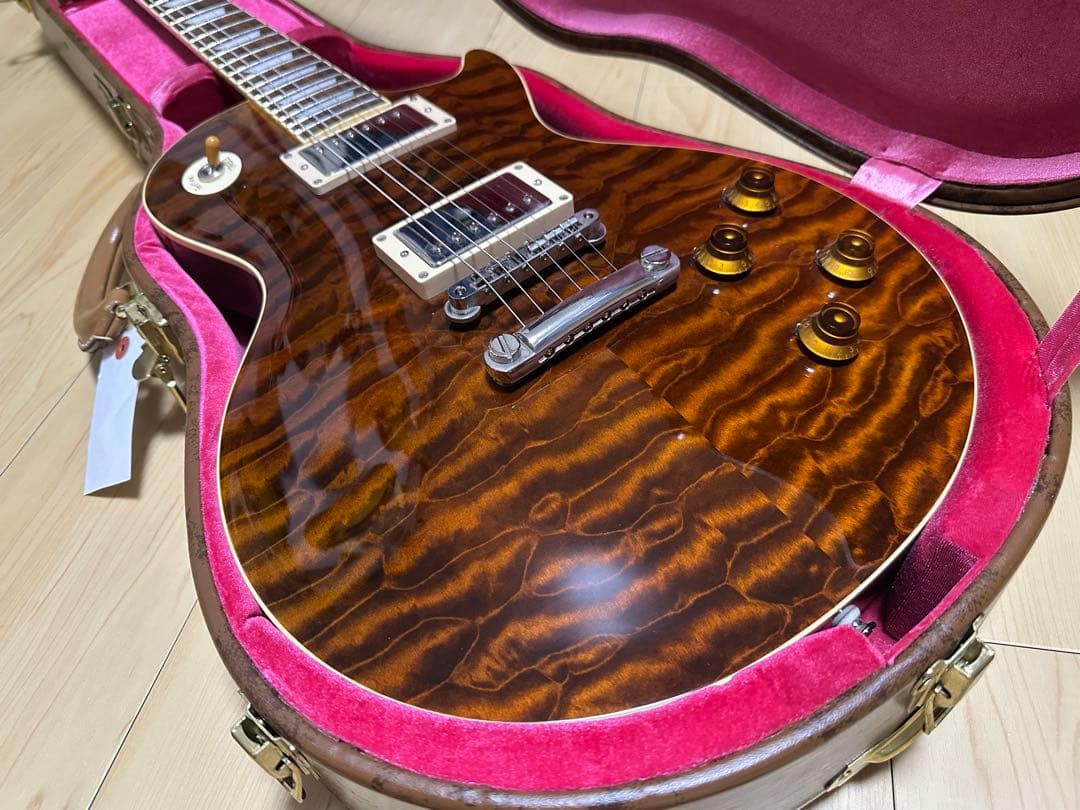 Tokai LS154Q OAK レスポール　美しい杢目です　美品　ほぼ新品です