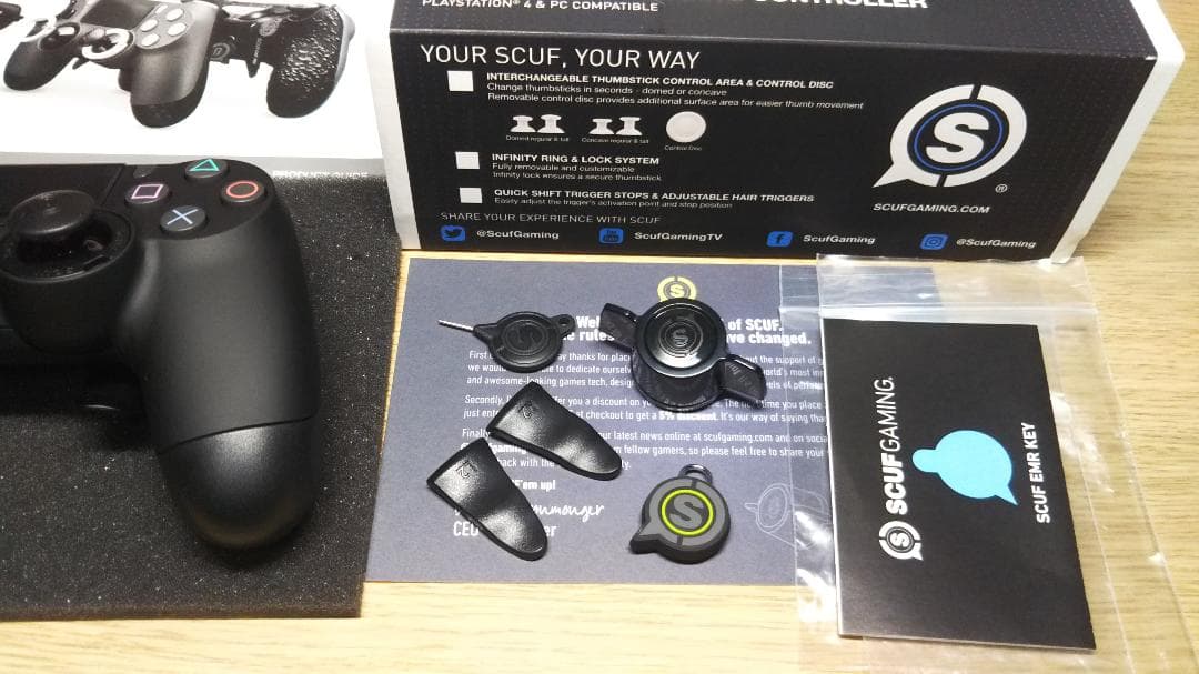 新品 最新グリップ・パドル搭載 SCUF スカフ インフィニティ 4PS PRO