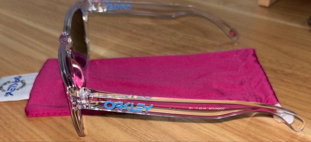 OAKLEY PRlZM ブルーレンズ サングラス