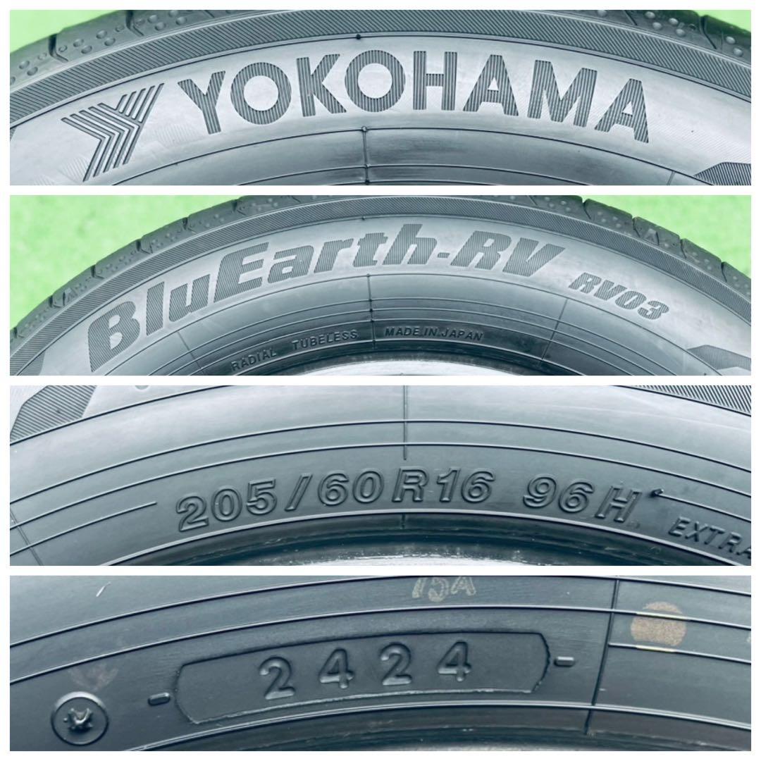 205/60R16.YOKOHAMA BluEarth RV-3 .2024年