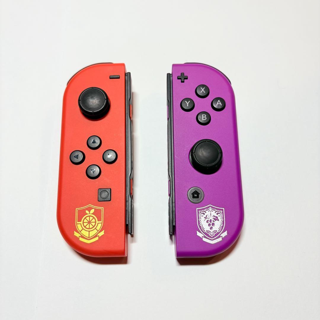 【美品】付属品未使用ニンテンドースイッチ スカーレット・バイオレット　有機EL