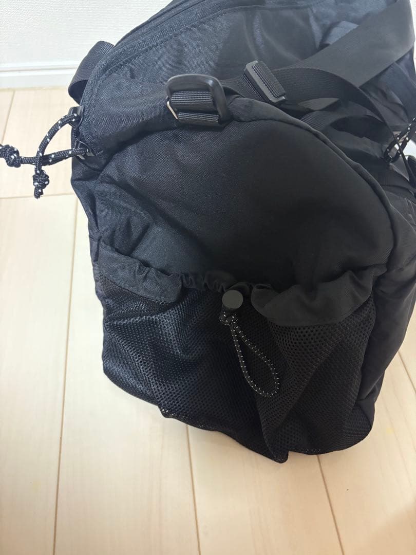 THE NORTH FACE ブラック ダッフルバッグ　ボストンバック