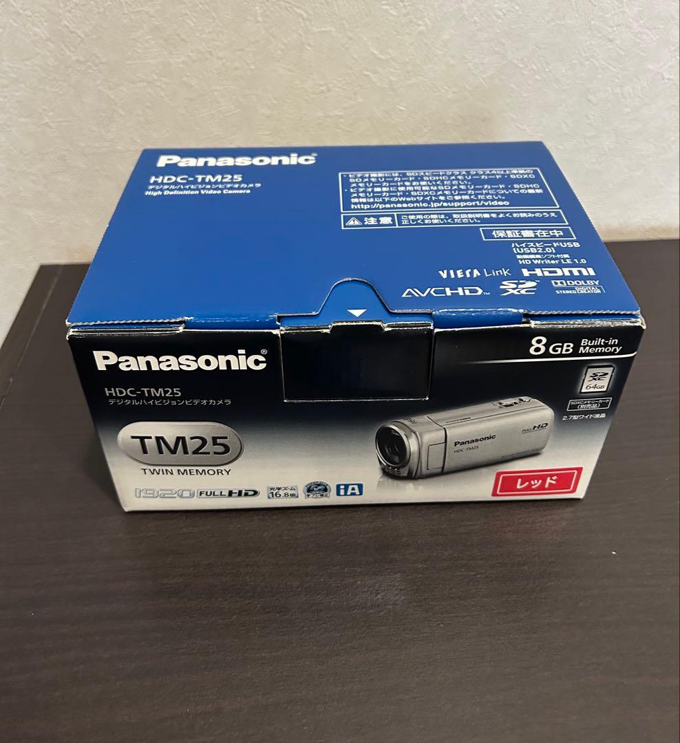 A  Panasonic HDC-TM25 ビデオカメラ 美品