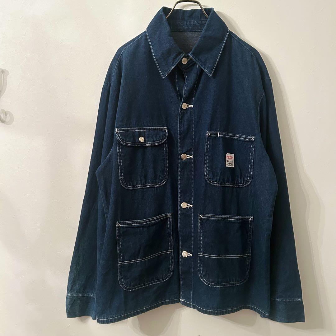 90's POINTER BRAND デニムカバーオール 44 usa製 美品
