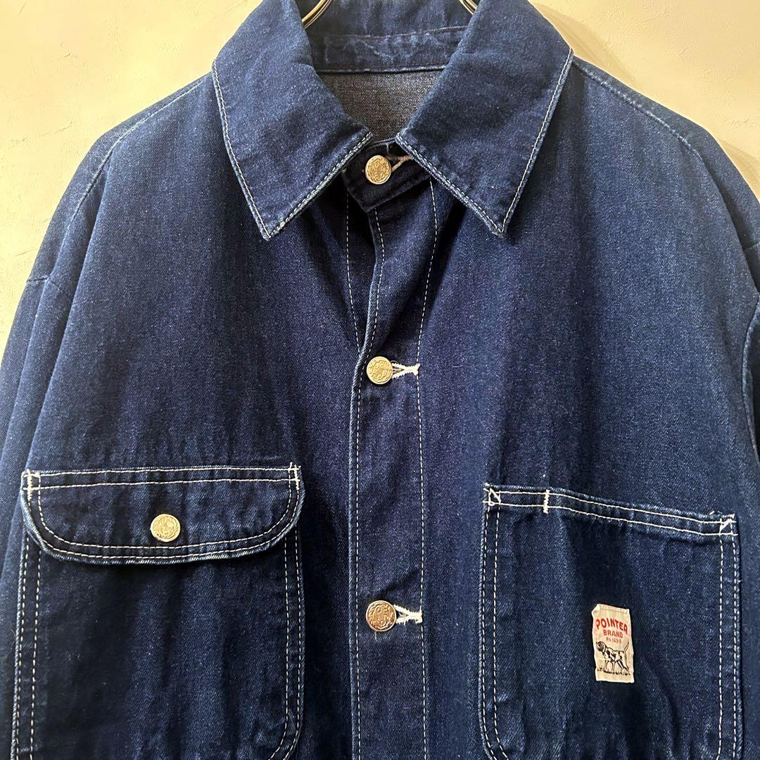 90's POINTER BRAND デニムカバーオール 44 usa製 美品