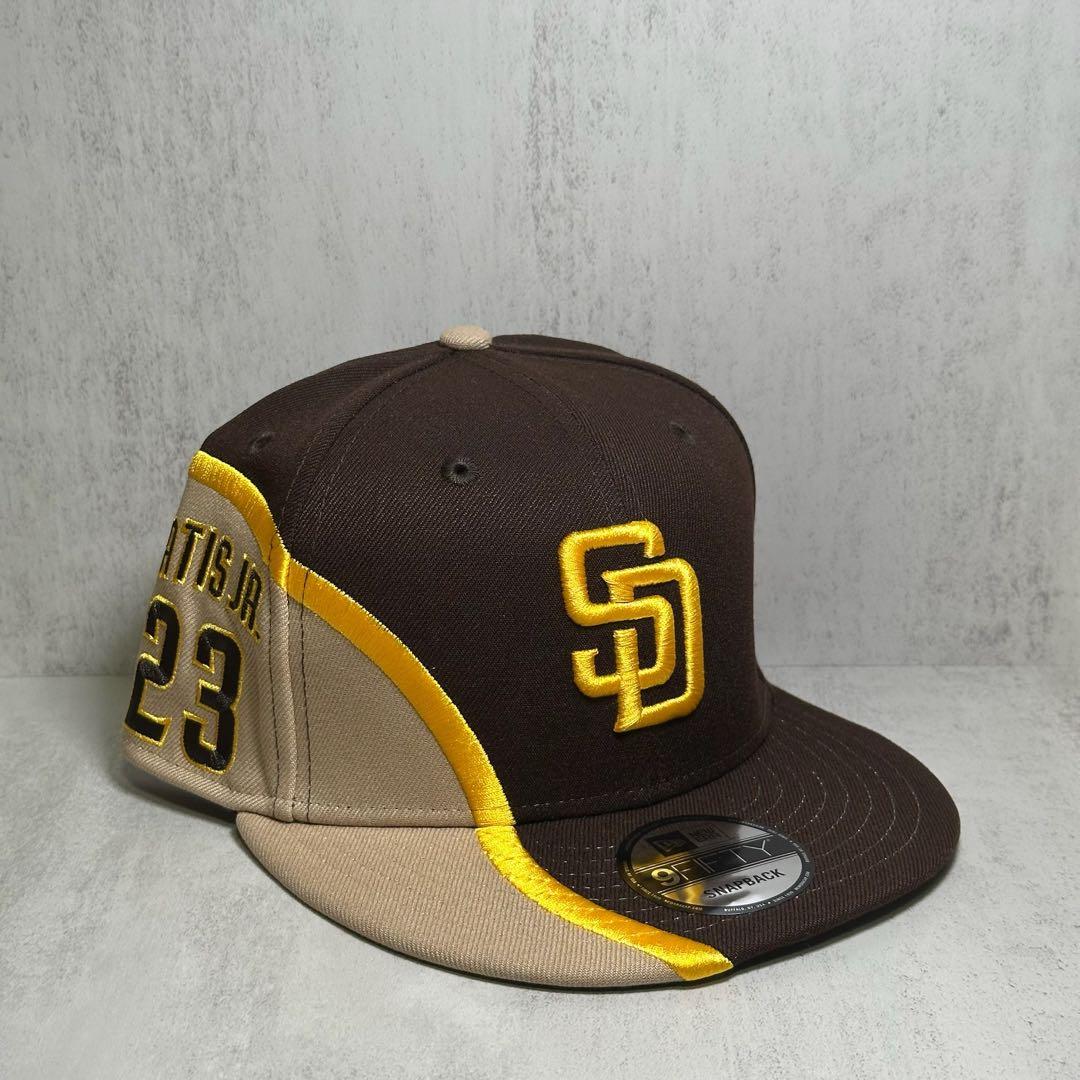 【海外限定】 パドレス 9FIFTY タティスjr ナンバーネーム キャップ