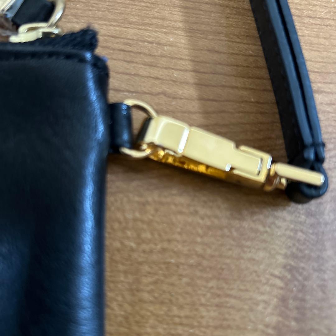 スヌーピー 二つ折り財布 ・ポーチ2点セット美品　サザビー　SAZABY 皮革製