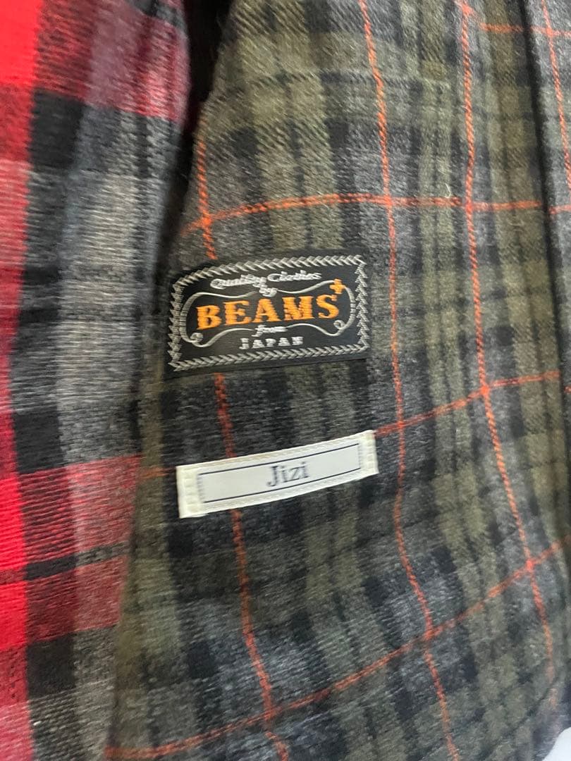 BEAMS PLUS × Jizi 25周年 Shirt Jacket チェック