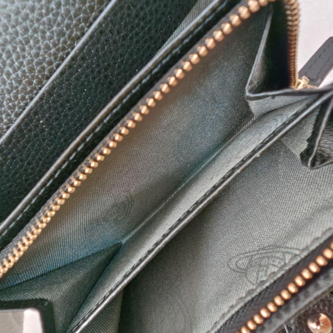 未使用品　Vivienne Westwood 三つ折り財布 がま口 ブラック
