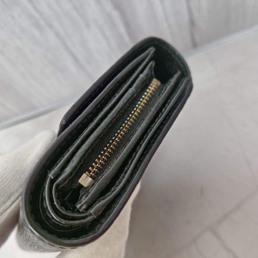 未使用品　Vivienne Westwood 三つ折り財布 がま口 ブラック