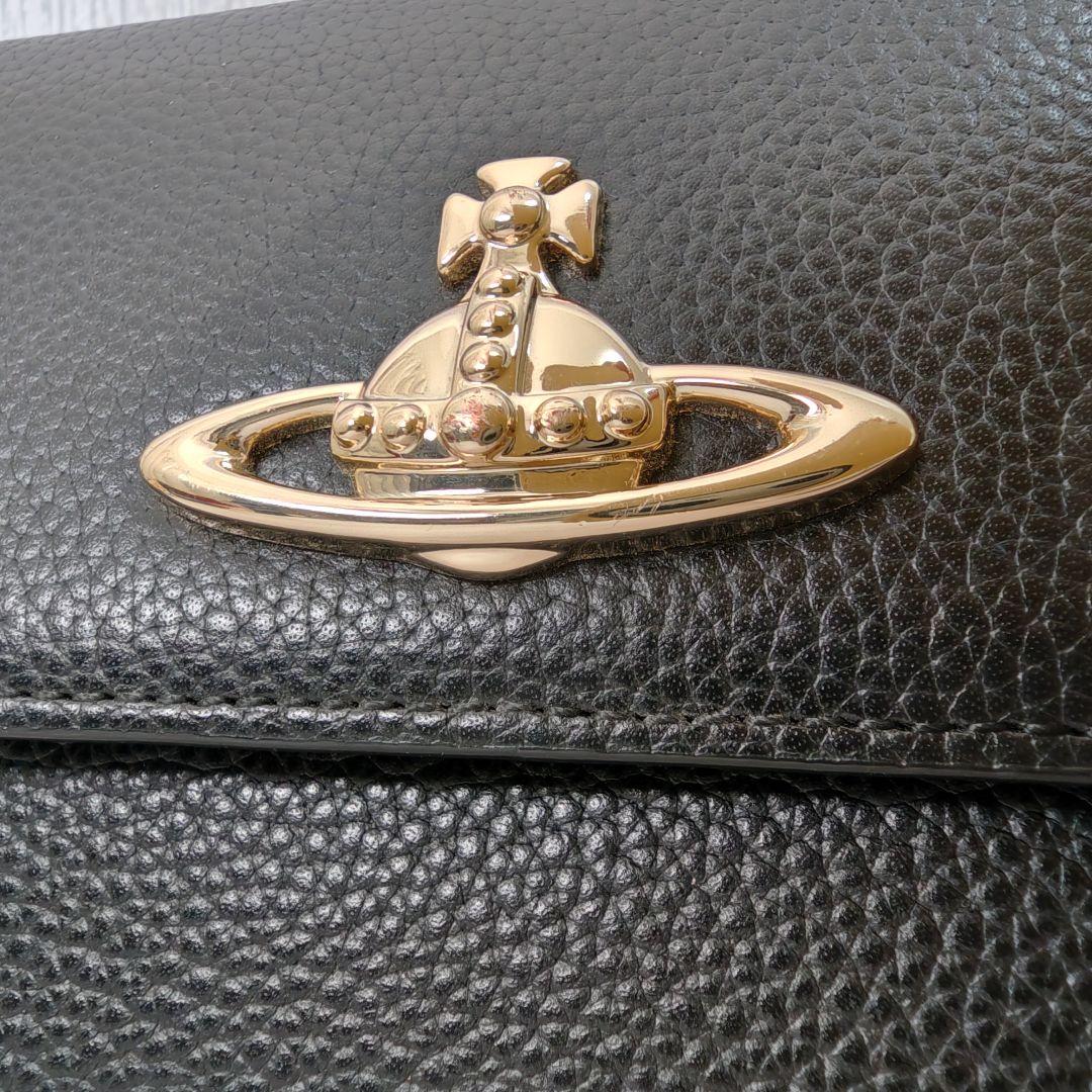 未使用品　Vivienne Westwood 三つ折り財布 がま口 ブラック