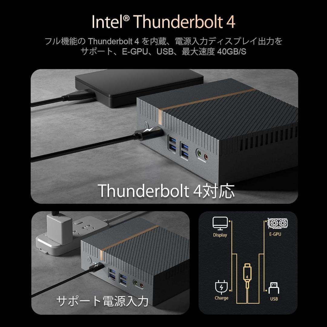 ミニPC 第13世代インテル Core i9-13900H 14コア　限定１個