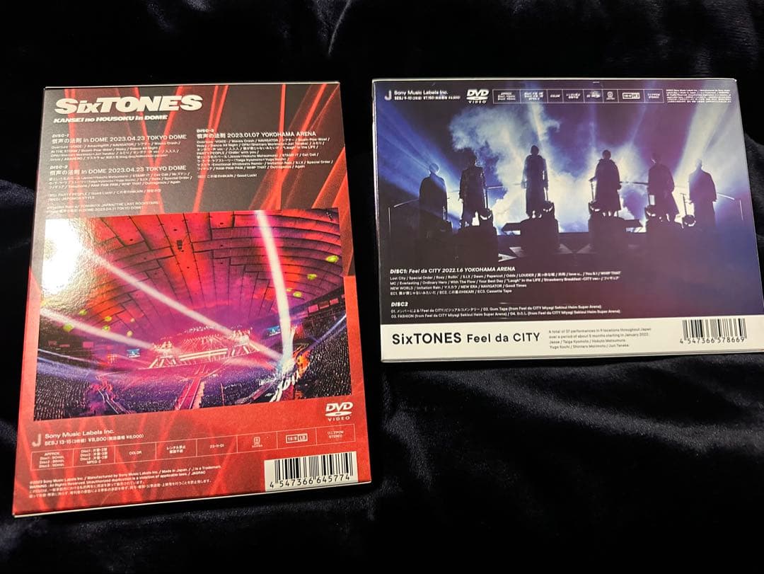 【最終値下げ】SixTONES ライブ DVD セット