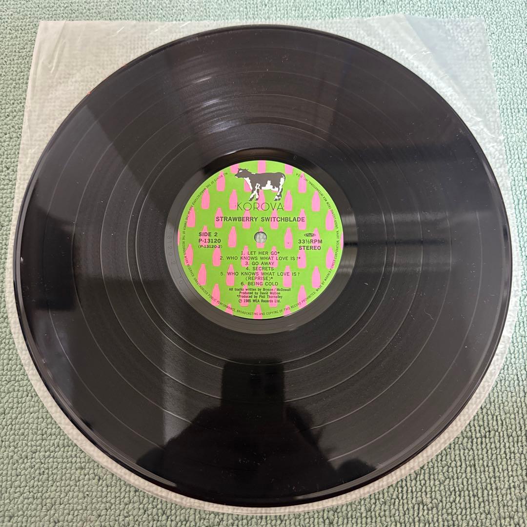 STRAWBERRY SWITCHBLADE『ふたりのイエスタデイ』LPレコード