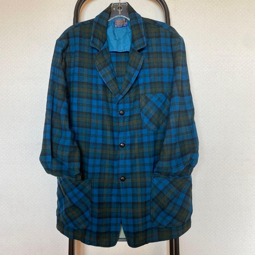 60s Pendleton ペンドルトン テーラード ジャケット ウール L
